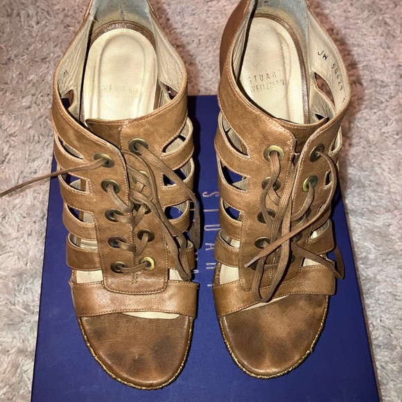 Beautiful stuart weitzman platform heels - Picture 3 of 8